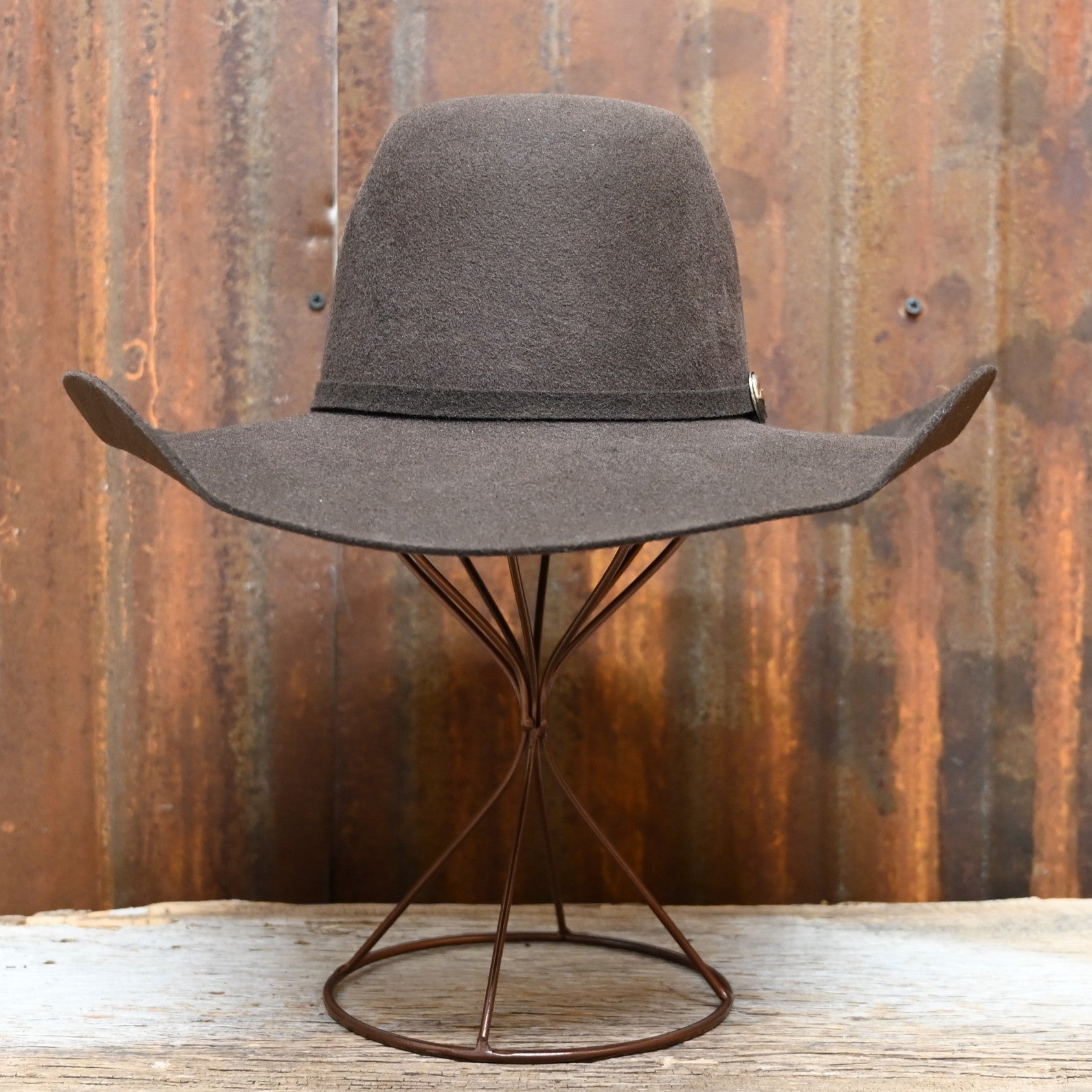 Resistol Pay Window Junior Tuff Hedeman Hat - Brown