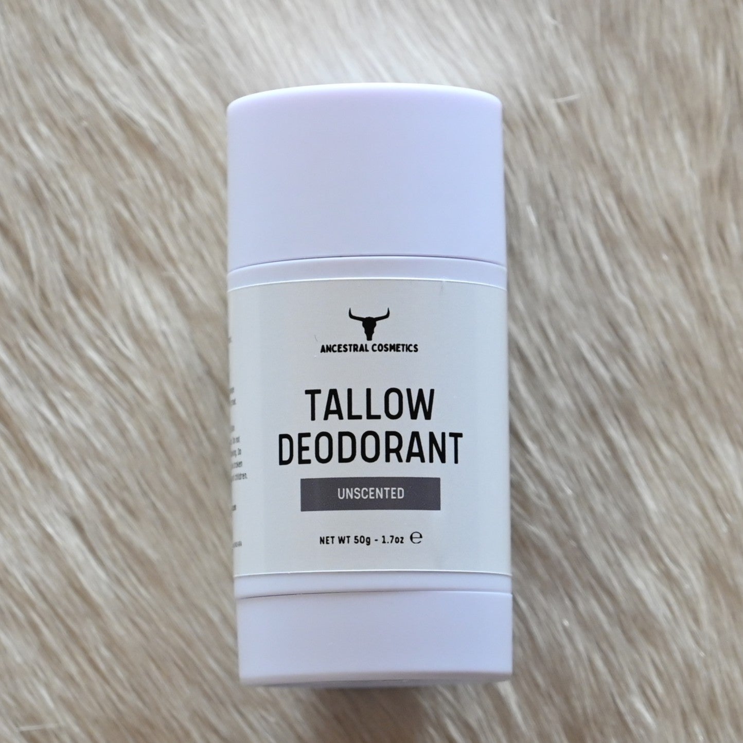 View of deodorant