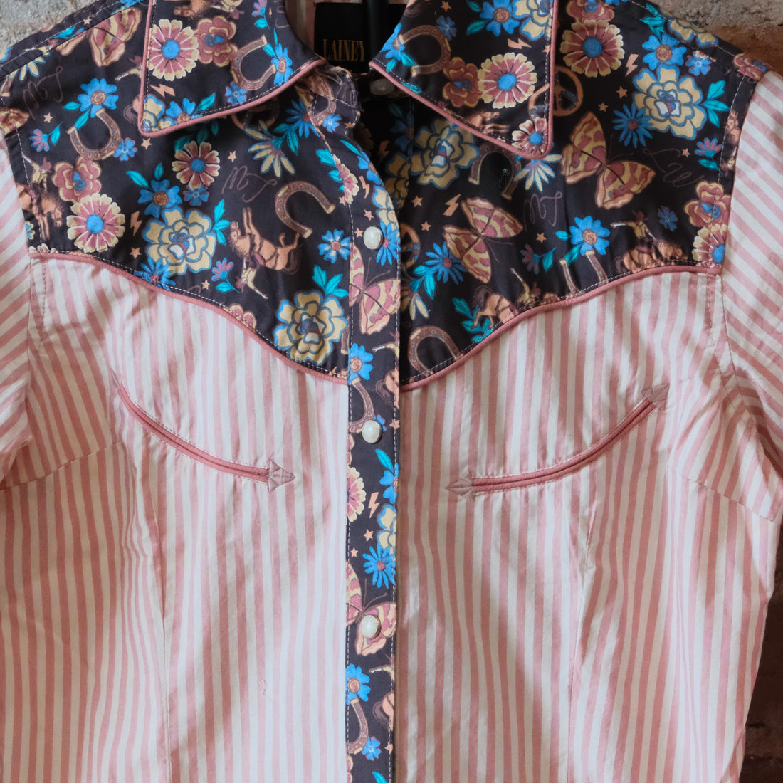Wrangler X Lainey Wilson Prairie Stripe Shirt
