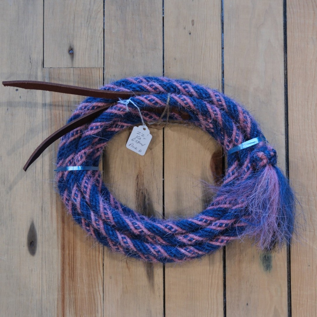 JT Silversmiths Mane Horse Hair Mecate 22&