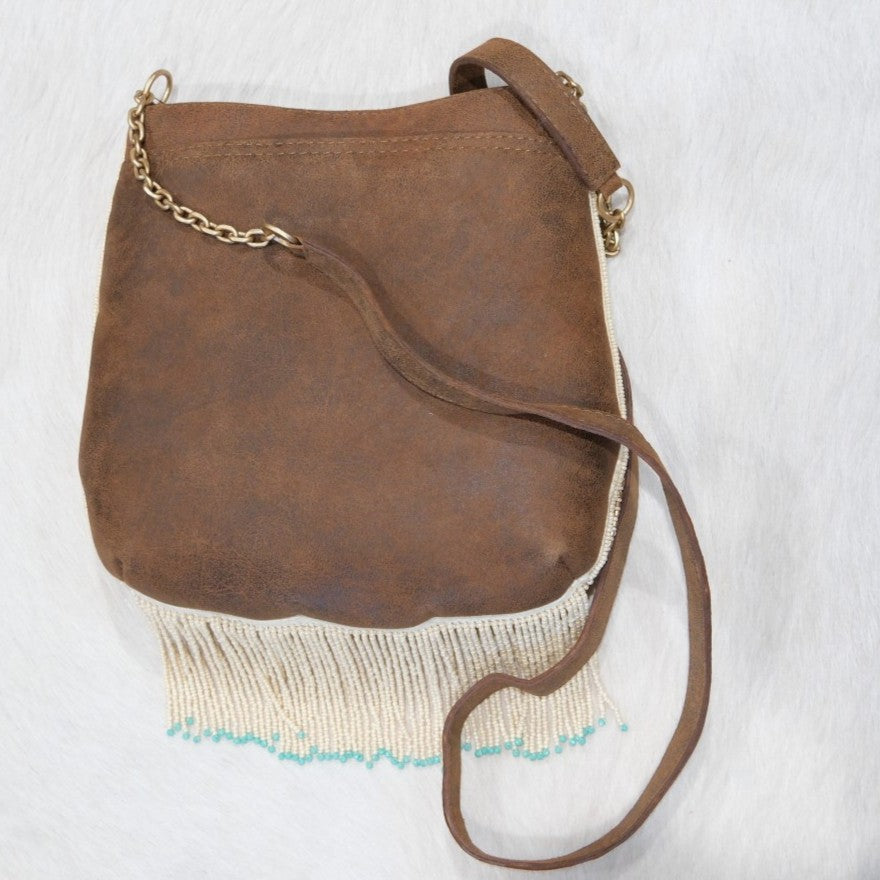 Mary Frances Line Dance Crossbody Handbag