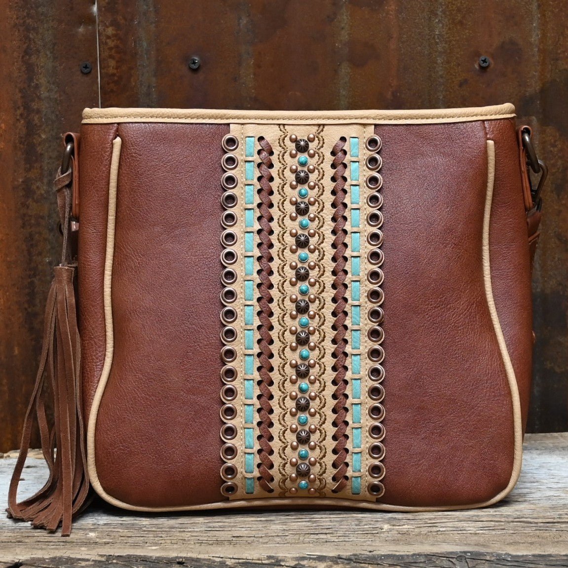 View of front of bag