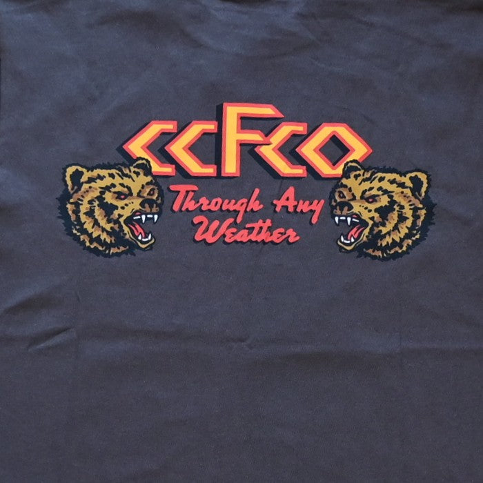 Filson Frontier Any Weather Graphic Tee in dark brown with Filson graphic