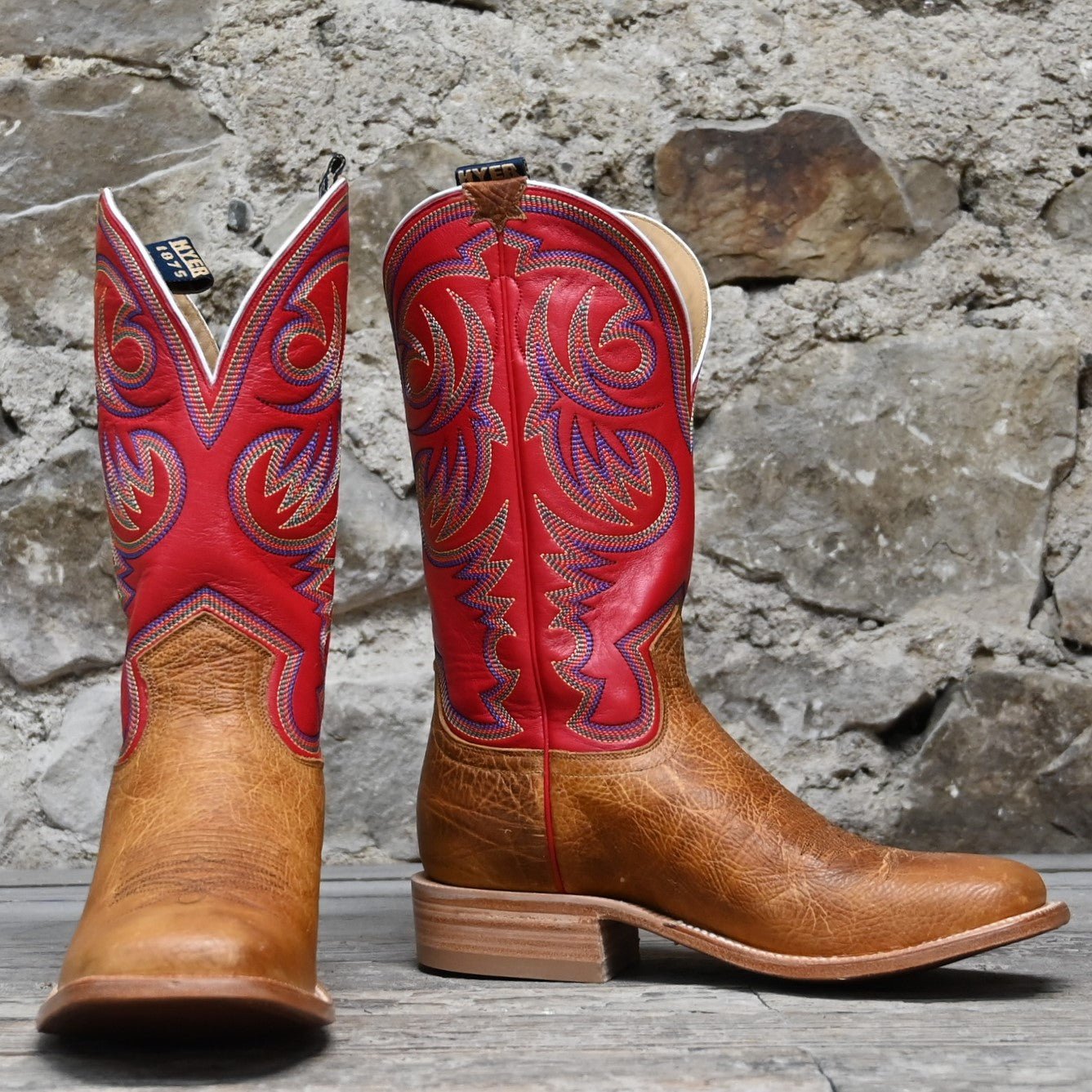 Hyer Sawyer 13 HM11007 Homme Marron Cuir de Vache Western Cowboy Bottes 6 Hyer Sawyer 13 HM11007 Homme Marron Cuir de Vache Western Cowboy Bottes 6