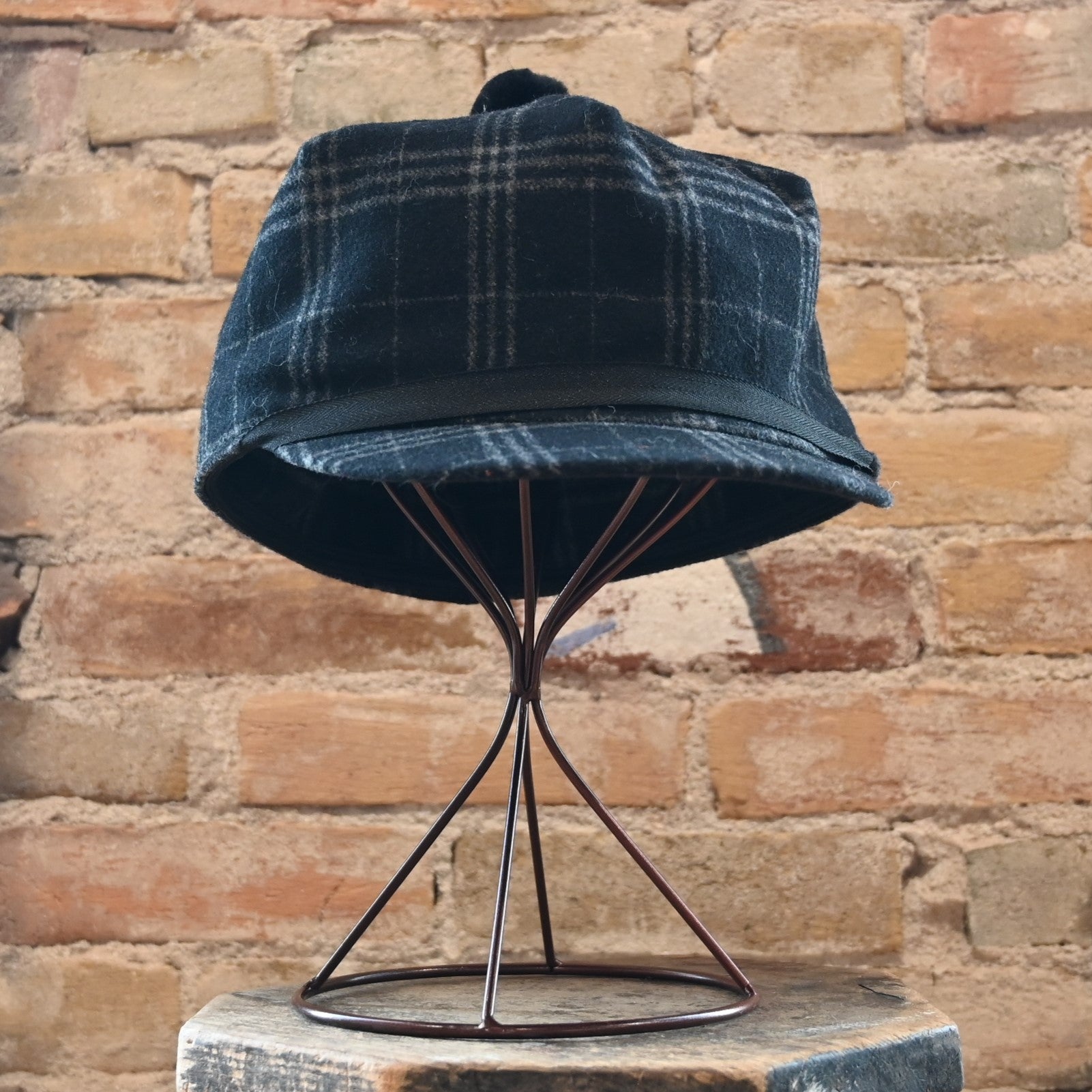 Crown Cap Wool Blend Stockman Cap in Plaid – Atomic 79