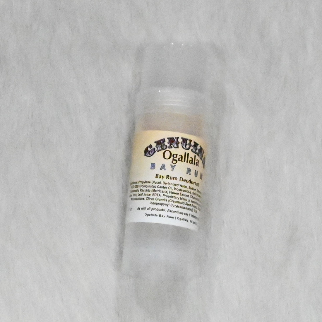 Ogallala Bay Rum deodorant stick classic cowboy scent
