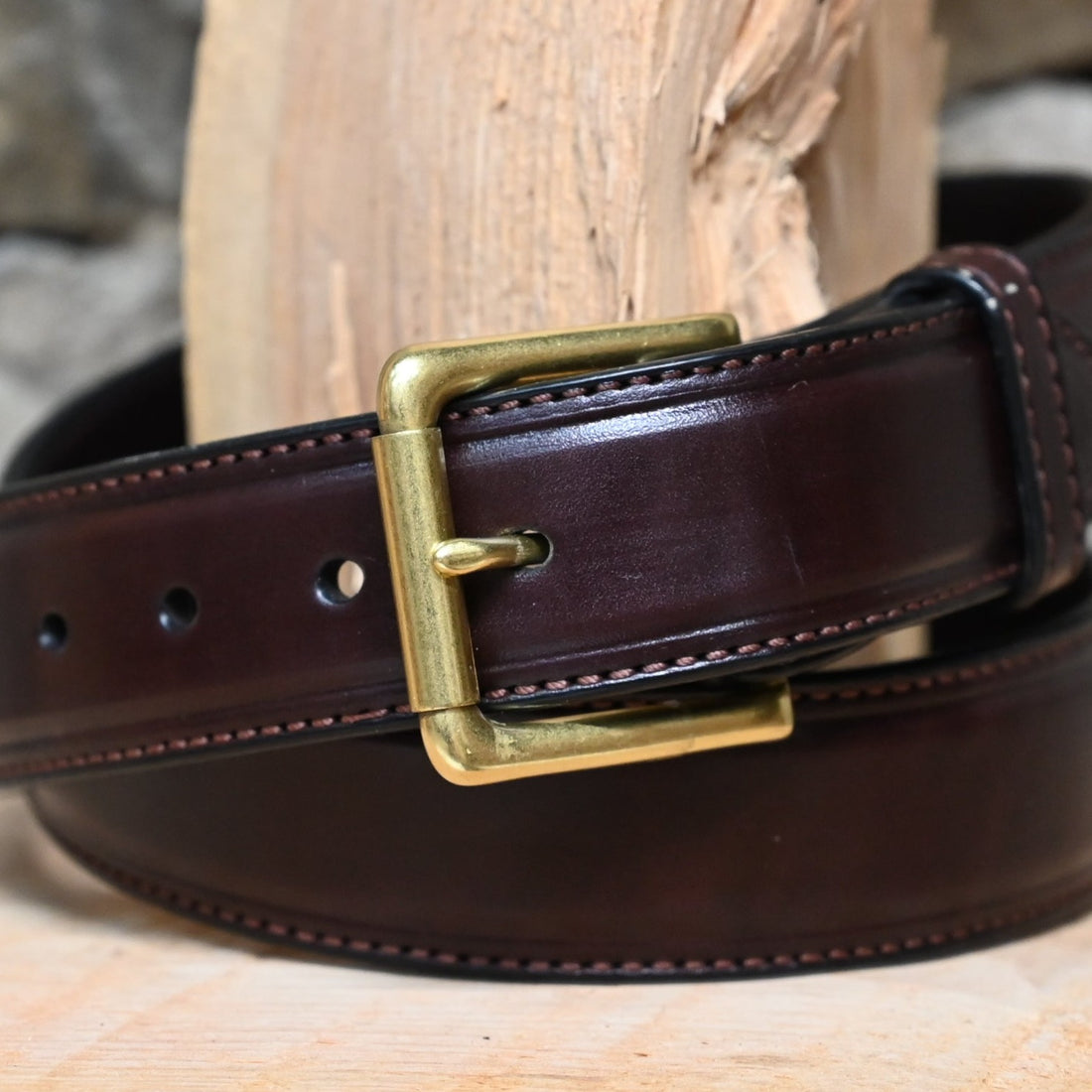 1 1/2" Premium Dress Belts view of detail
