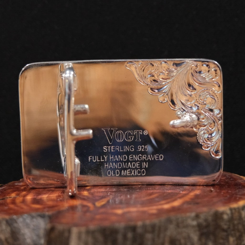 Vogt Silversmiths The Basketweave Trophy Buckle