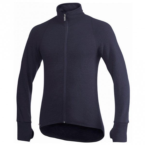 Woolpower Full Zip Jacket in Dark Navy