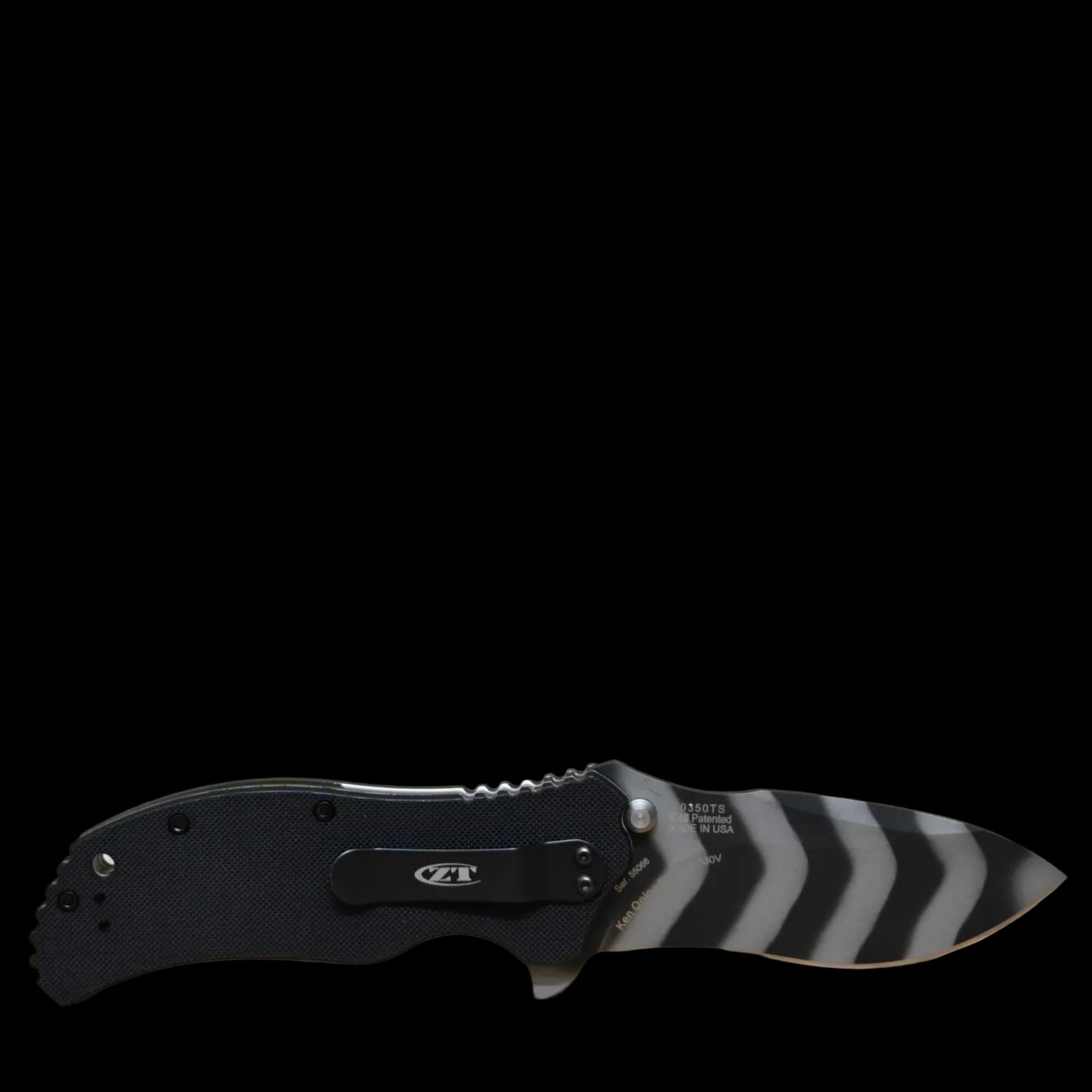 Zero Tolerance 0350TS - Ken Onion Assist