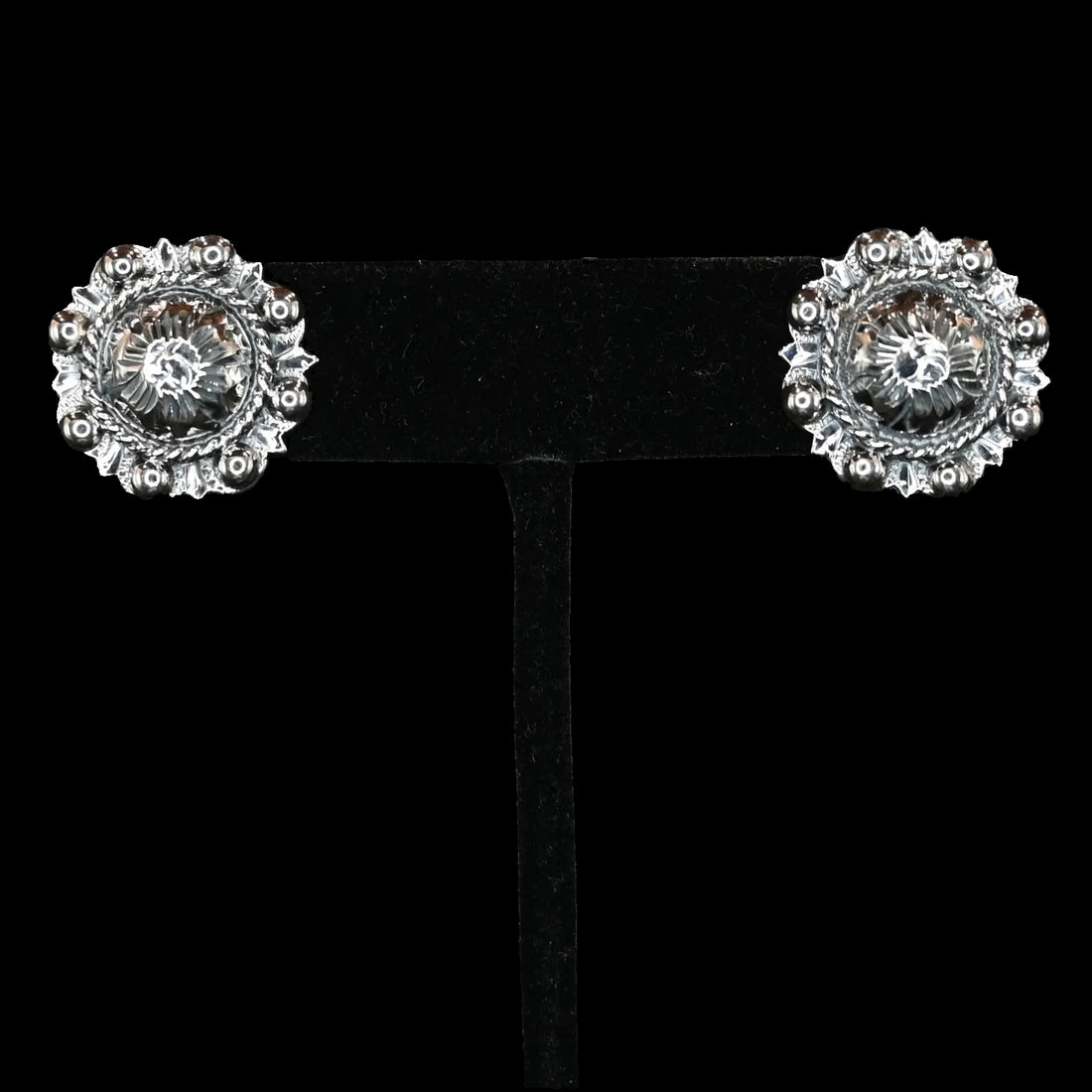 The Silver Berry Earrings by Vogt Silversmiths
