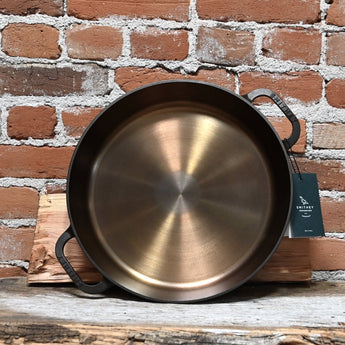 Smithey Ironware No. 14 Dual Handle Cast Iron Skillet