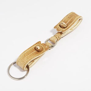 Rawhide Hobble Key Ring W/Hidden Seam