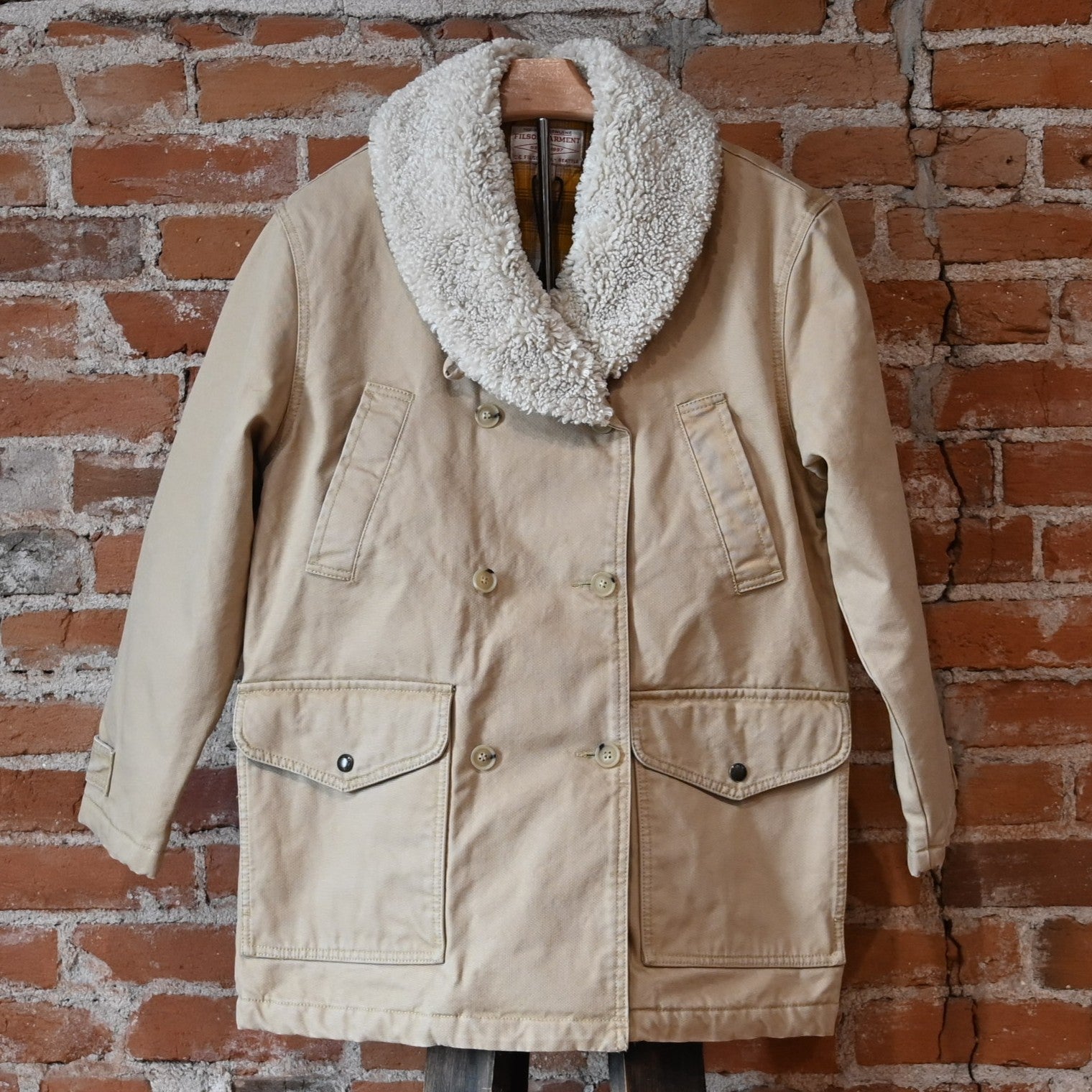 Filson – Ladies Canvas Packer Coat (Natural)