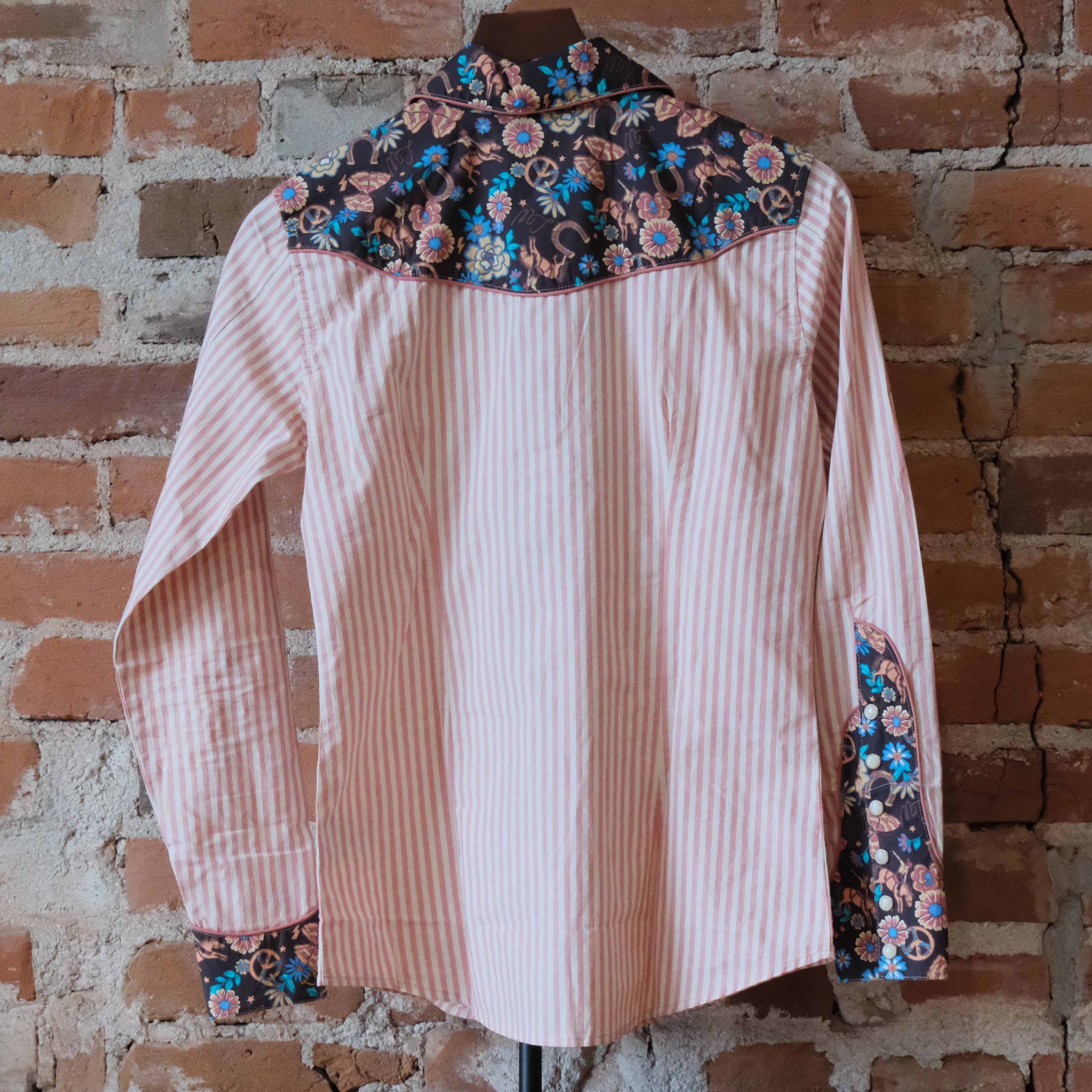 Wrangler X Lainey Wilson Prairie Stripe Shirt