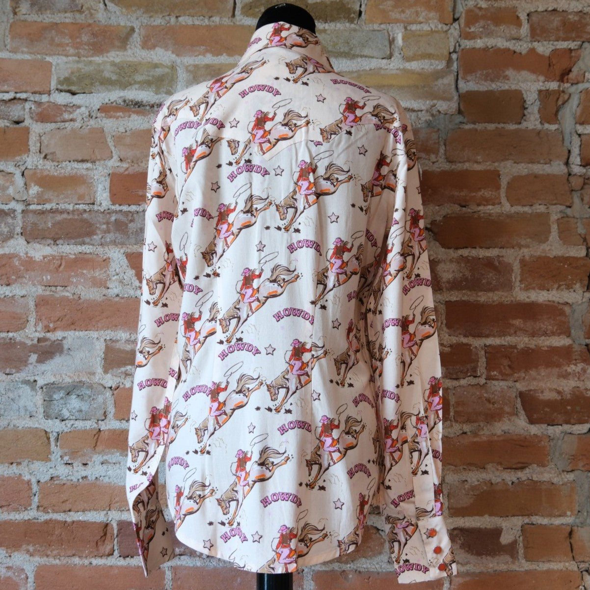 Rockmount Ladies Howdy Print Western Shirt