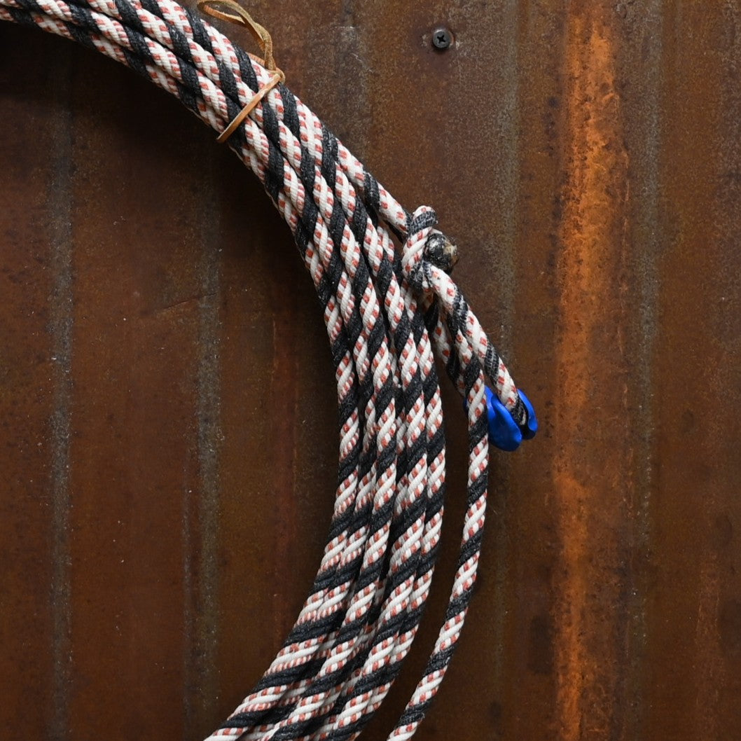 Hatch Tack waxed cotton rope 5/16″ diameter, 60′ length, assorted color patterns