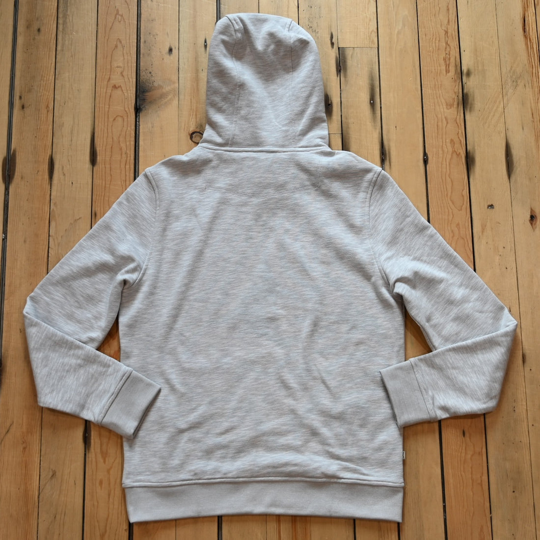 Kimes Ranch Men’s Durham Sweatshirt in natural with longhorn logo and front hand pocket