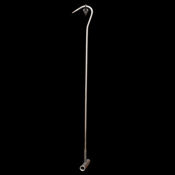 C.S. Osborne Stainless Steel Drag Hook with Round Lacquered Handle 30"