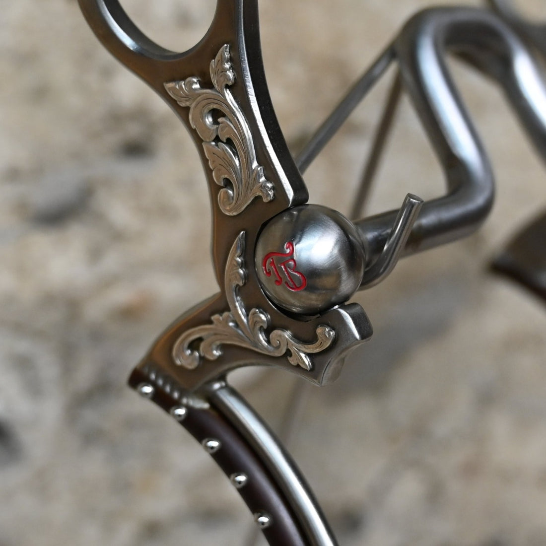 Tom Balding Switchback Square Port view of close up