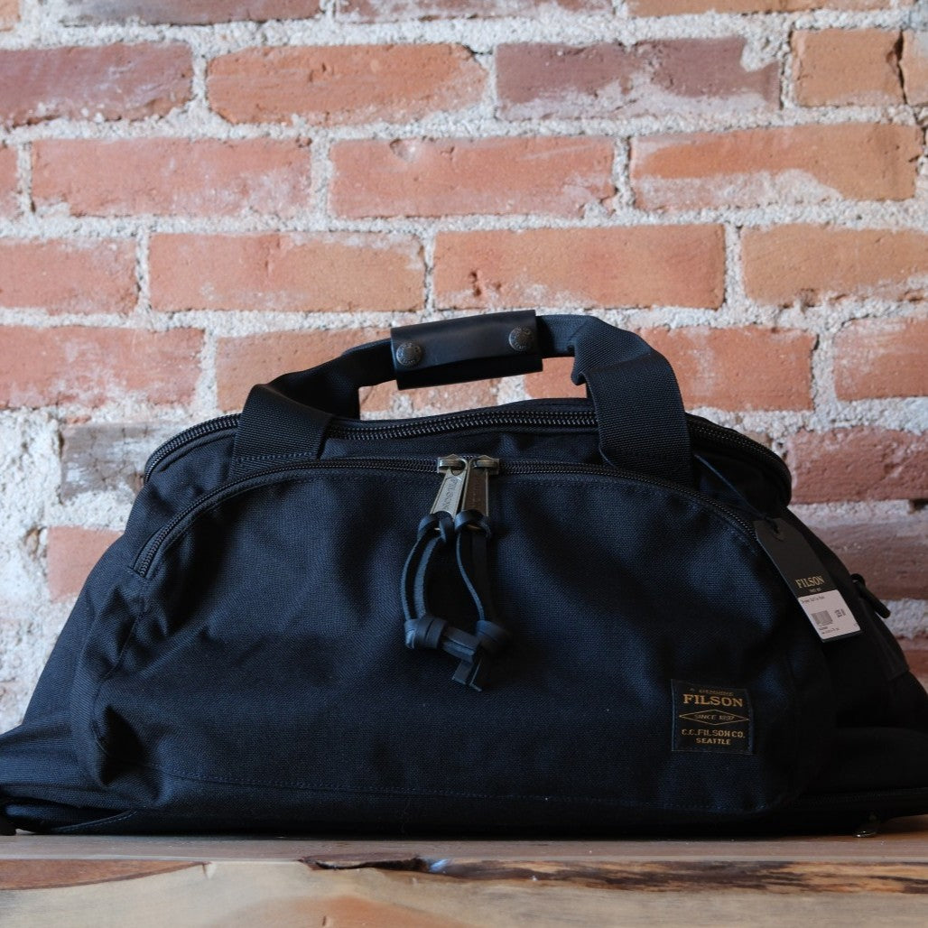 Filson Dryden Duffle Pack in Black.