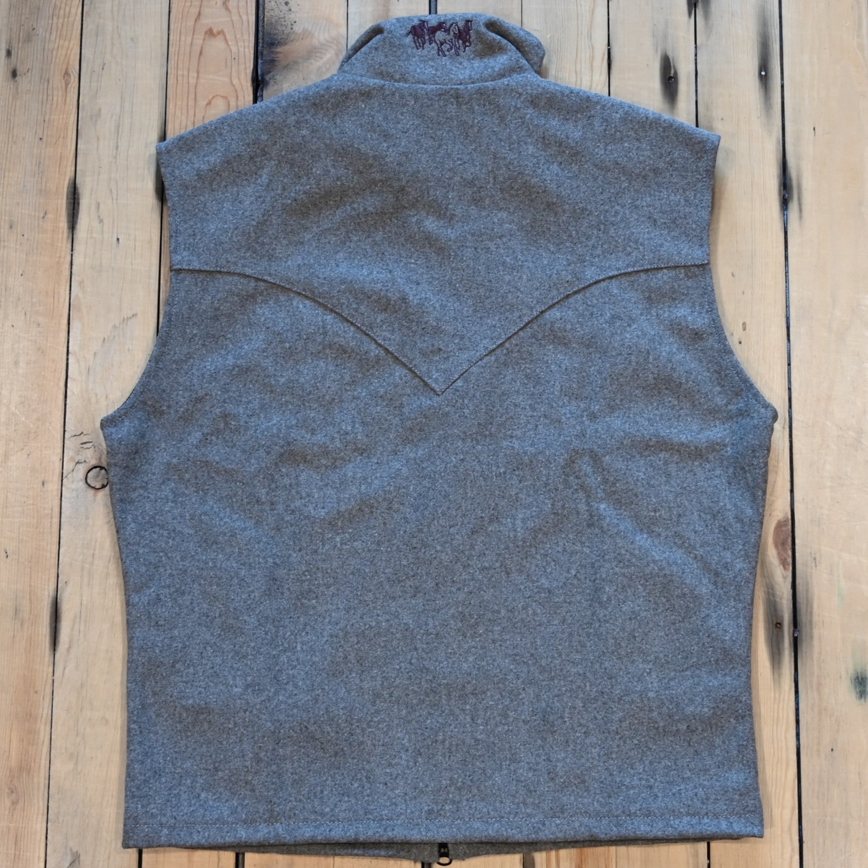 Schaefer Wool Arena Vest men’s wool Western vest