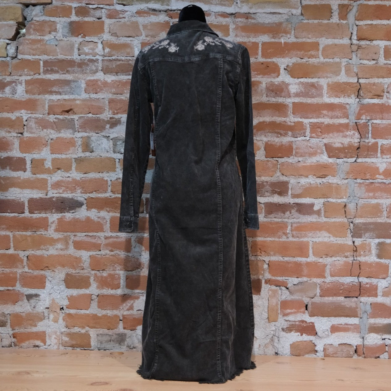 Scully HoneyCreek Olive Corduroy Duster