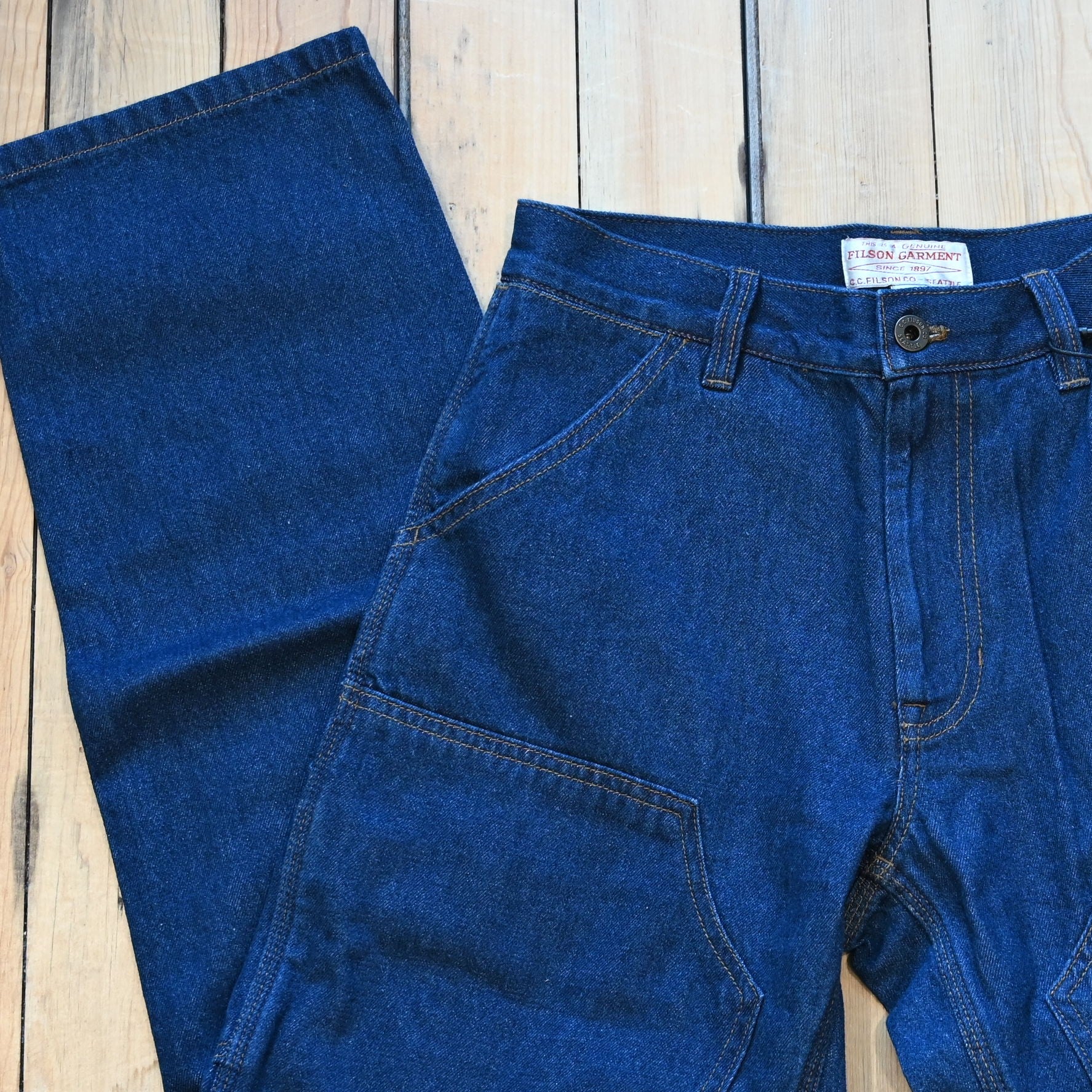 Filson Ladies 9-oz Work Jeans Dark Rinse