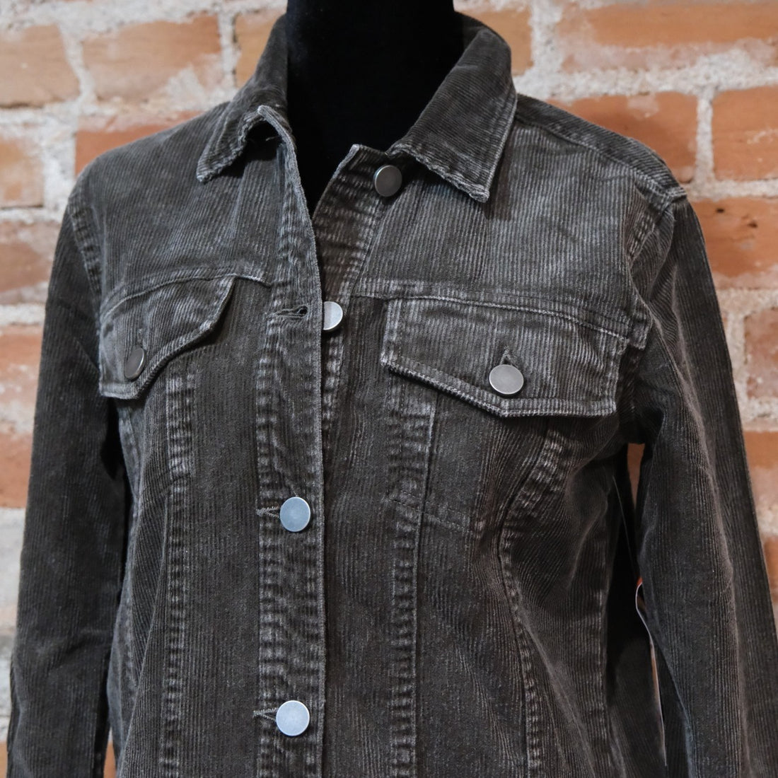 Scully HoneyCreek Olive Corduroy Duster