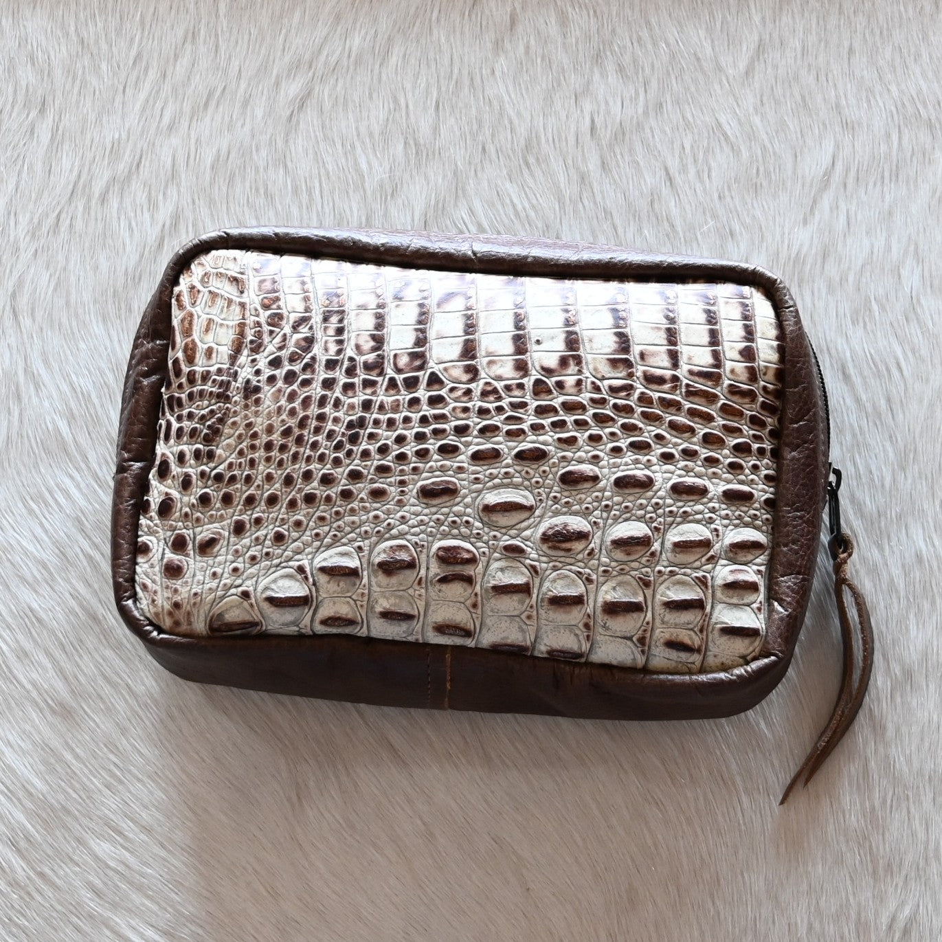 Large Zippered Make Up Bag