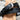 Vogt Silversmiths Black Floral Leather Belt