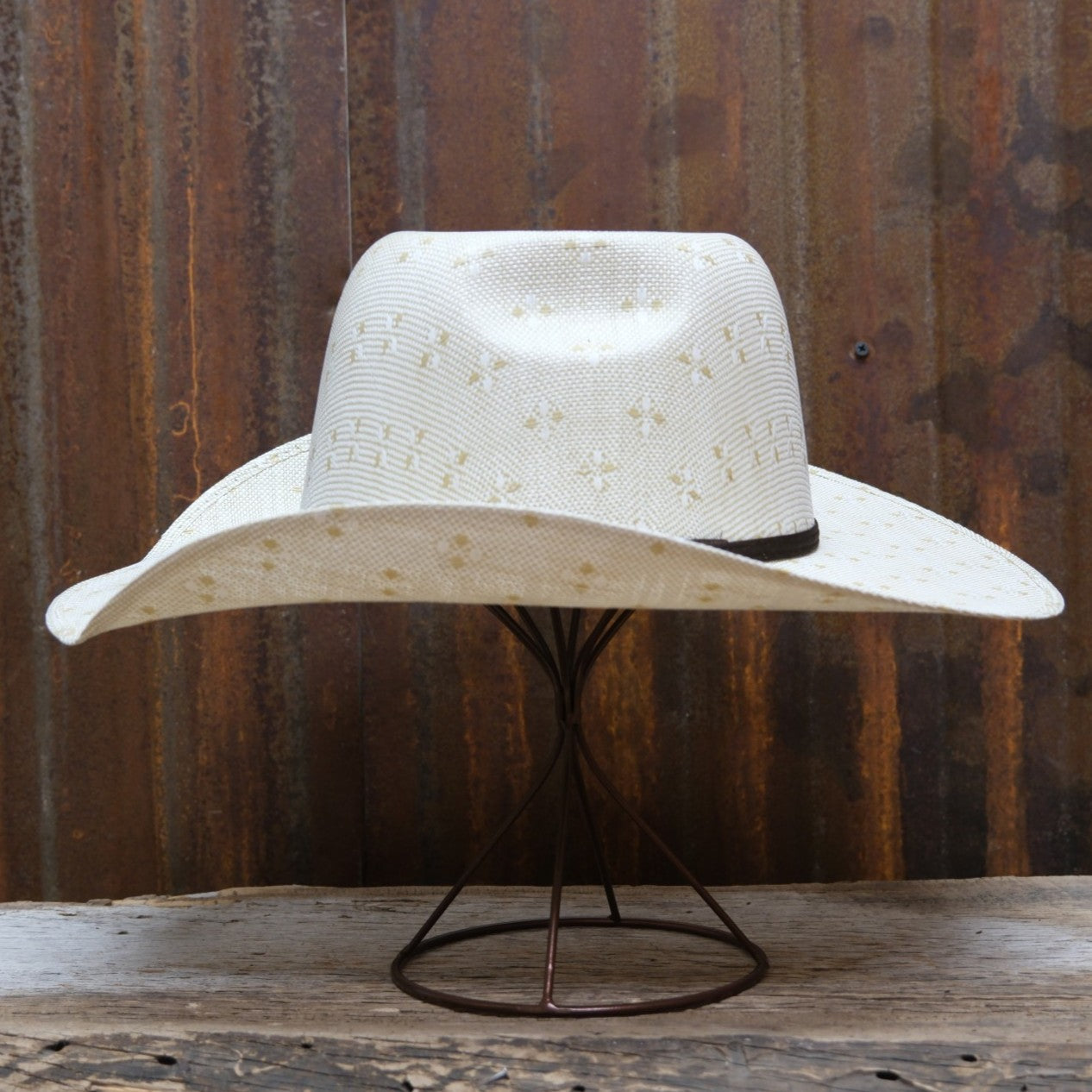 Resistol Hooey Pecos Straw Cowboy Hat - Tan/Natural