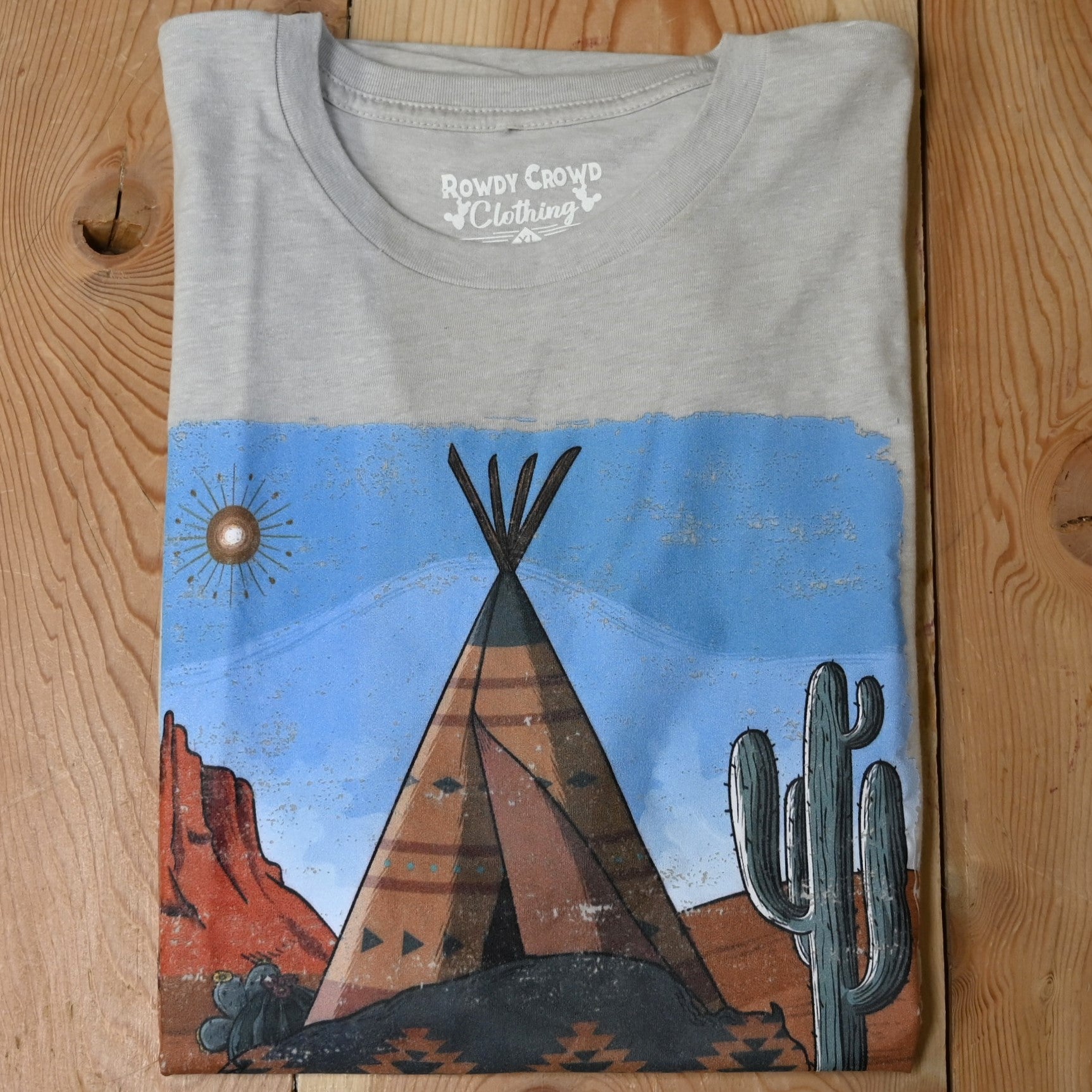 Buffalo Bend Tee view of tee