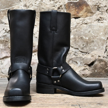 The Frye Company Men's 12R Harness Boot in Black