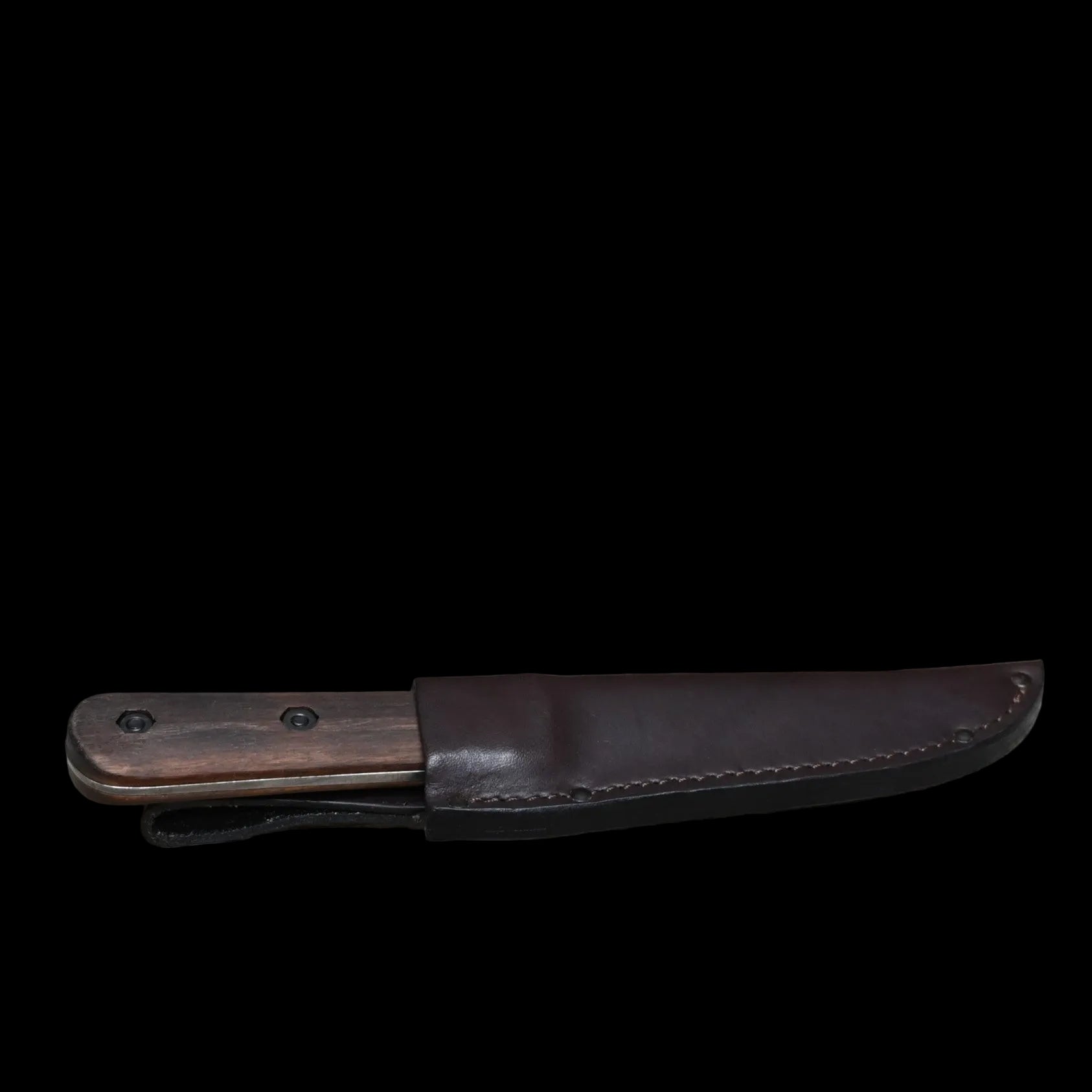 KA-BAR BECKER KEPHART- DARK BROWN LEATHER SHEATH