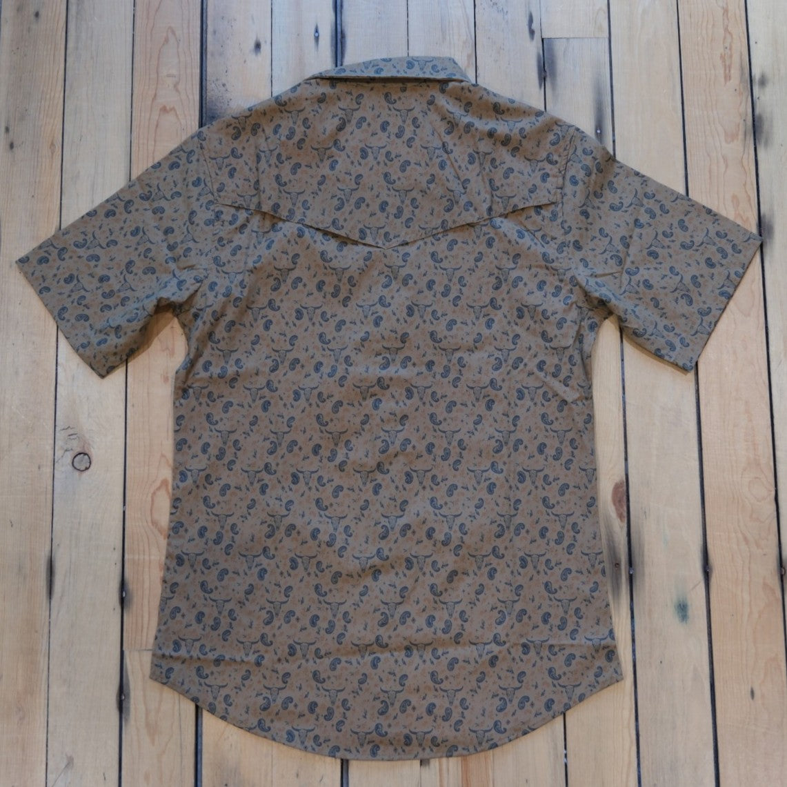 Schaefer Outfitter Short Sleeve Rambler Pearl Snap - Shiner