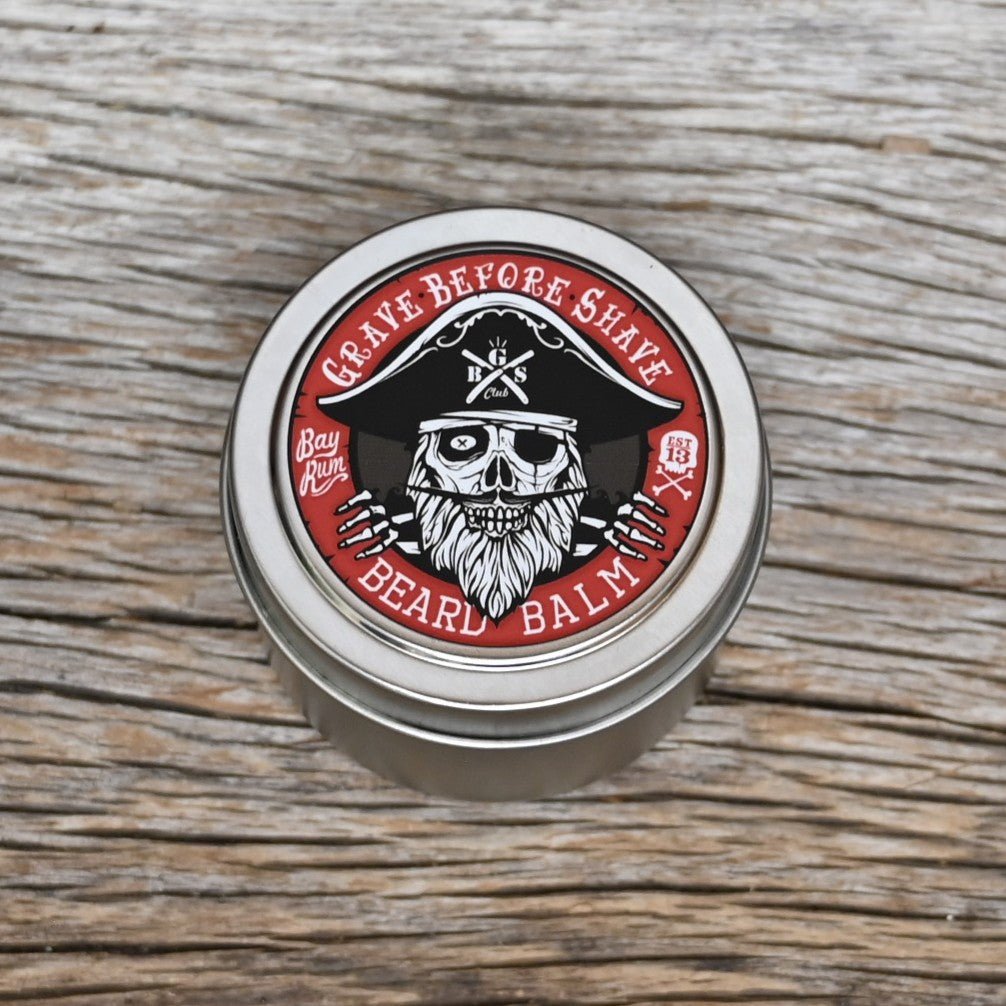 View of beard balm