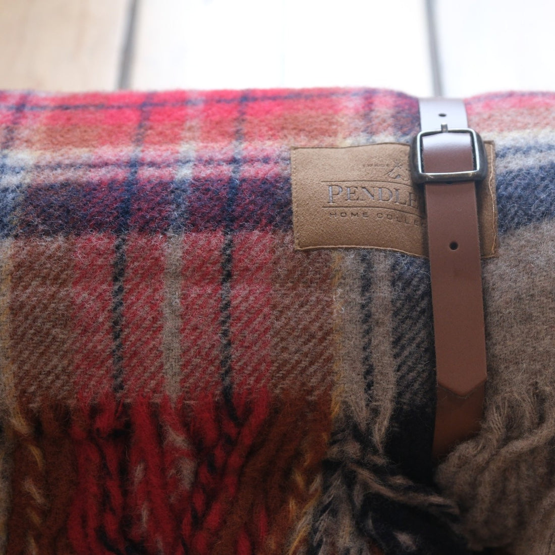 Pendleton Motor Robe with Carrier in Vintage Dress Stewart