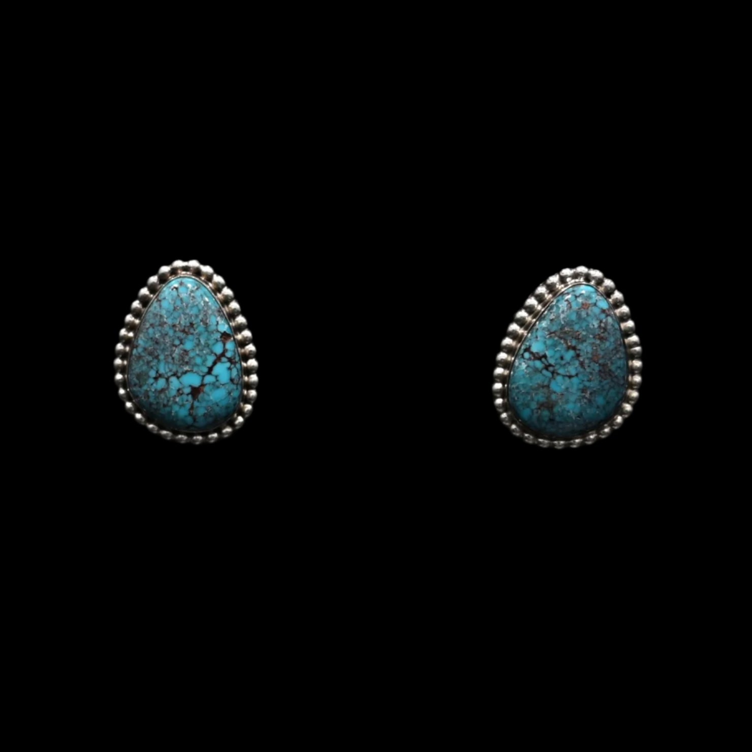 View of earrings