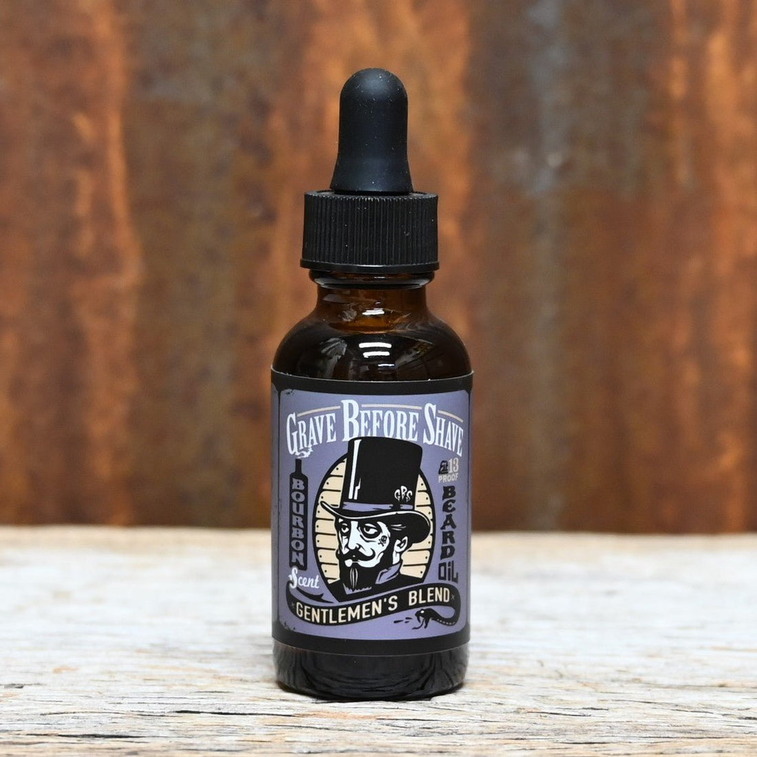 View of beard oil