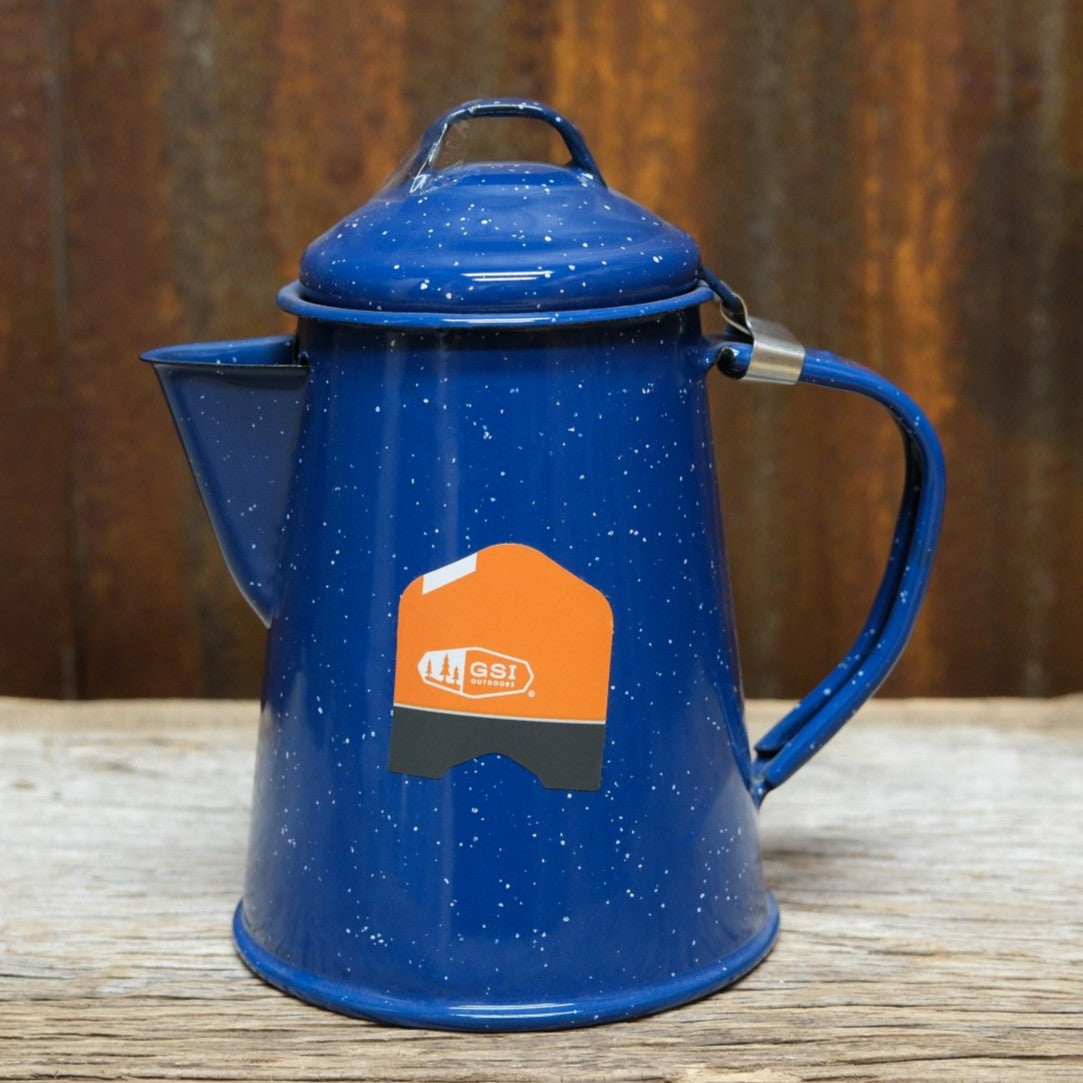 GSI Outdoors Camping Enamelware Coffee Pot 3 Cups