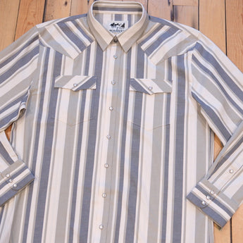 Schaefer Men's Western Stretch Snap Shirt in Briscoe