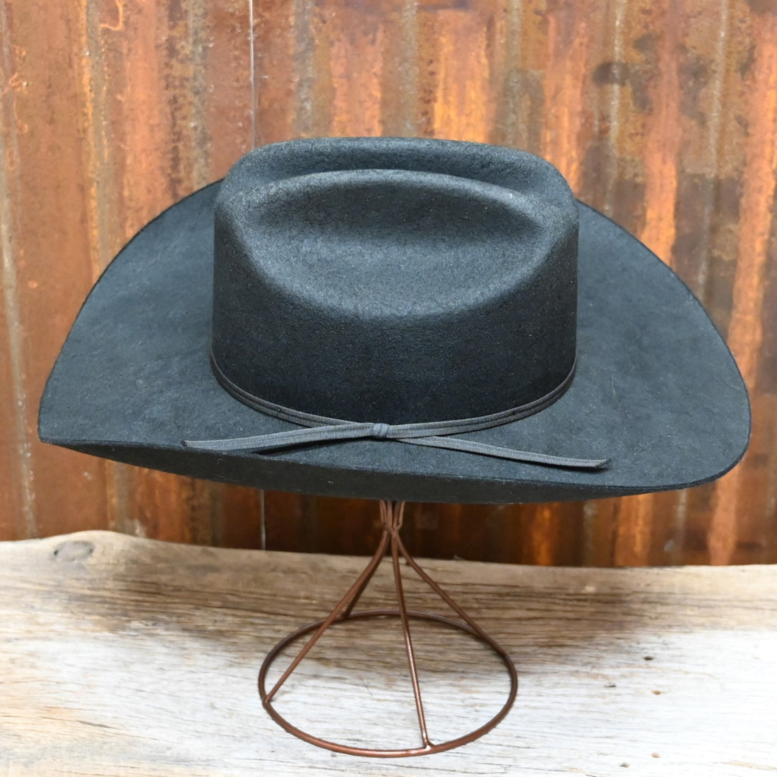 Resistol Crossroads Junior Felt Hat - Black