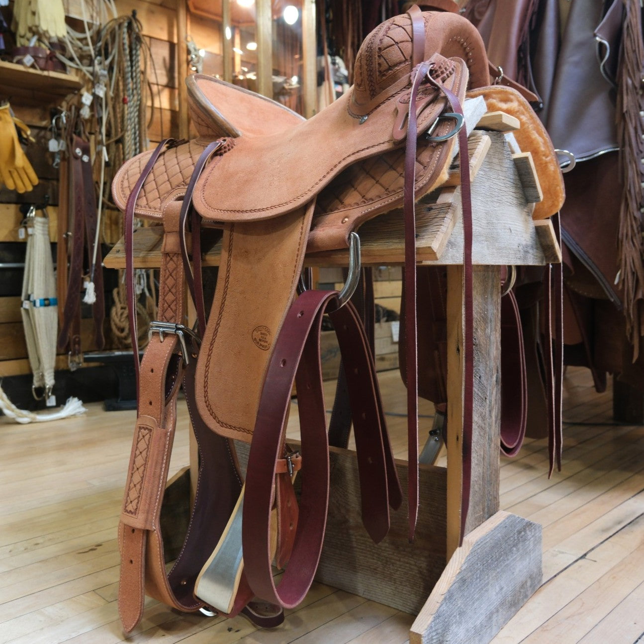 Billy Cook 15" All Around - Hot Oiled Rough Out - 1/2 Hatch