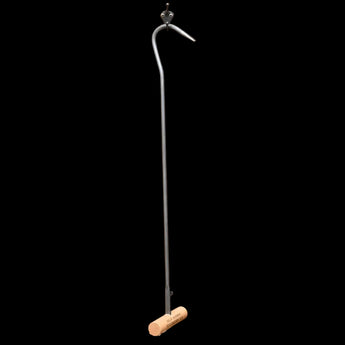 C.S. Osborne Drag Hook with Round Lacquered Handle 24"