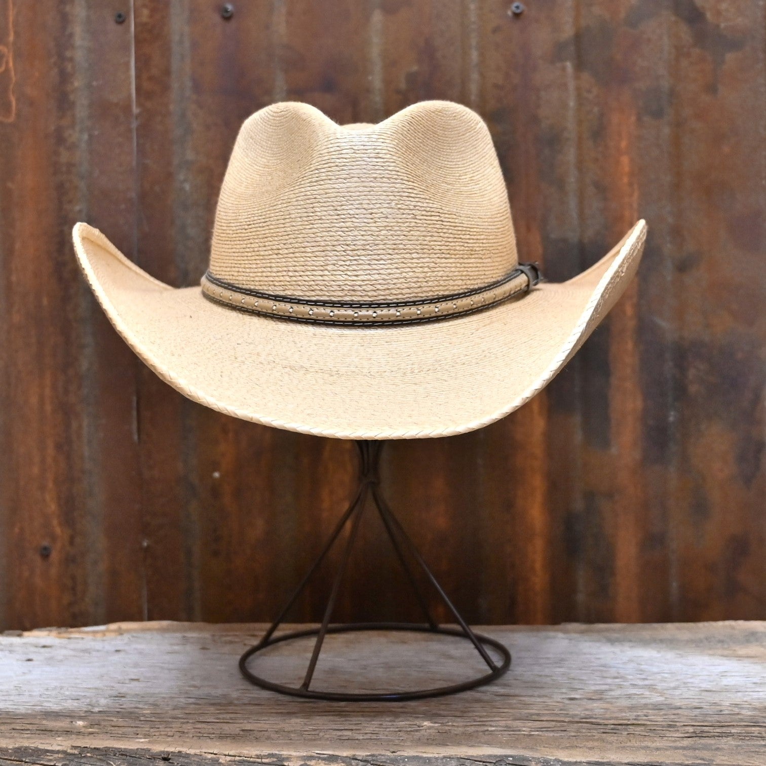 Stetson Sawmill Palm Leaf Western Hat