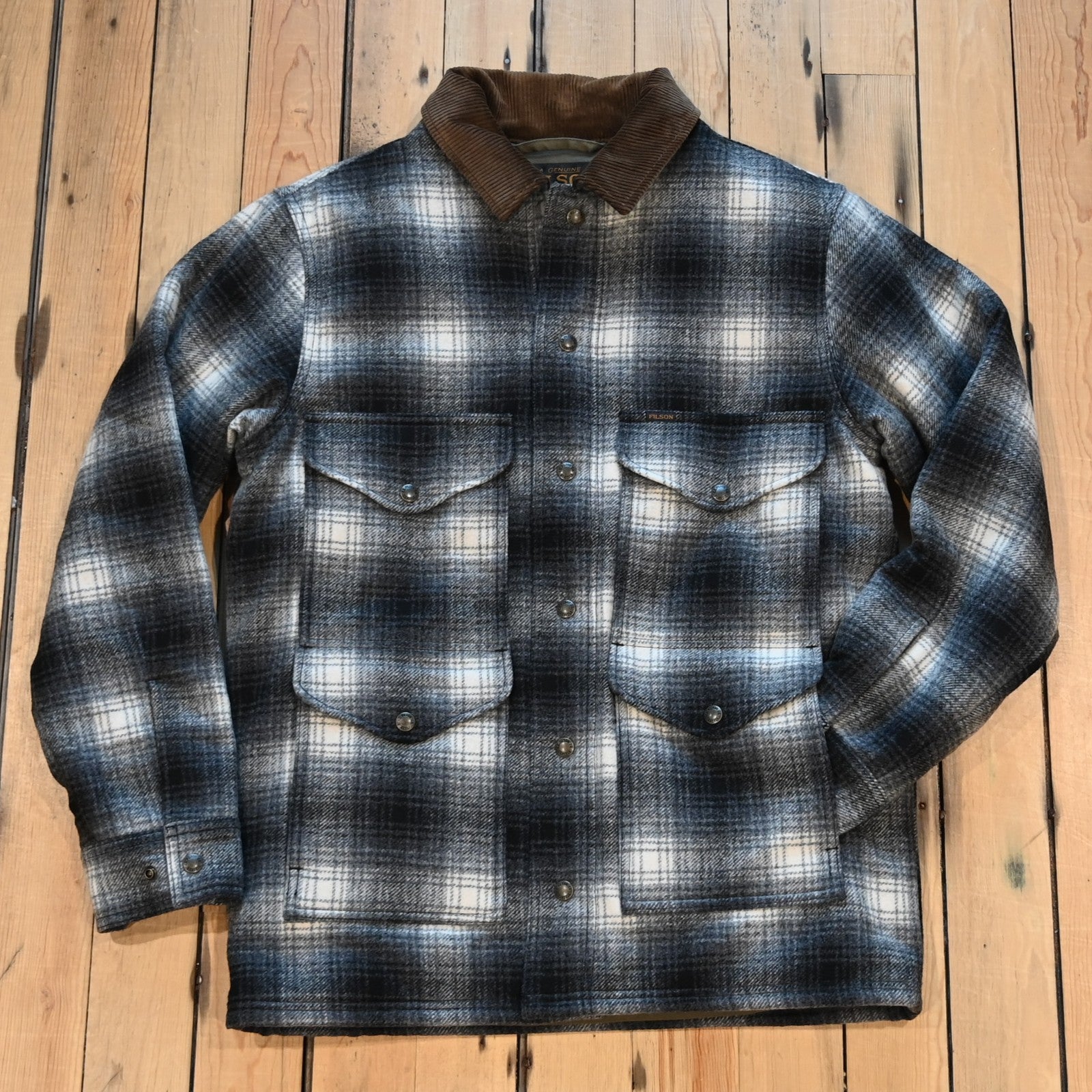 Filson - Spokane Insulated Cruiser Jacket (Charcoal Ombre) – Atomic 79