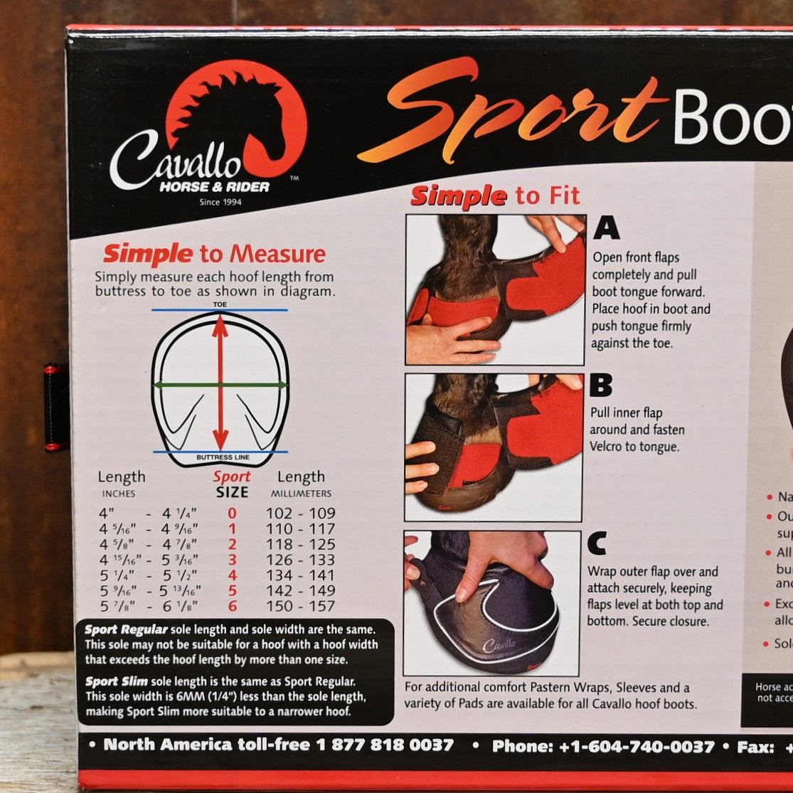 Toklat Originals Sport Regular Hoof Boots size 2 with 1000D nylon upper and TPU all-terrain sole