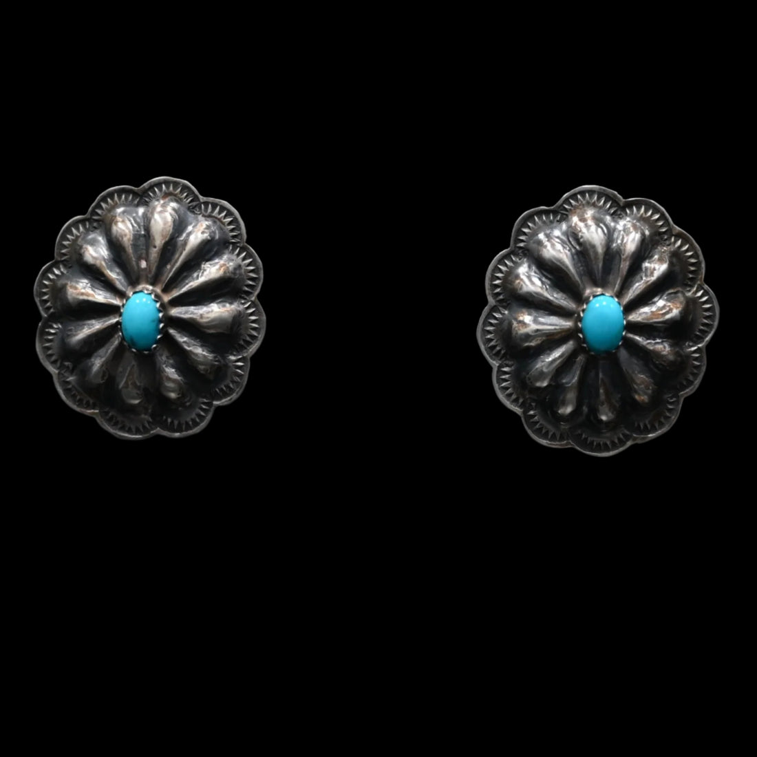 View of earrings