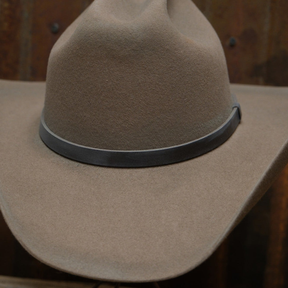 Stetson Boss of the Plains 6X Cowboy Hat - Pecan Fur Felt Distressed